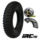 IRC IR 4.00-8 4PR タイヤ1本とチューブ1枚(JS244A)セット 井上ゴム工業【荷車用・トレーラー用・カート用・セニアカー用】 UL 400-...