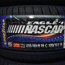 2023～2024年製造 イーグルナンバーワンナスカー 215/65R16C 109/107R 4本セット 【ホワイトレター】【EAGLE #1 NASCAR】【ハイエース】【GOODYEAR】【限定】【16インチ】