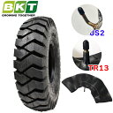BKT PL801 6.00-9 10PRフォークリフト用600-9 タイヤ1本+チューブ1枚 セット(※沖縄、離島は発送不可)