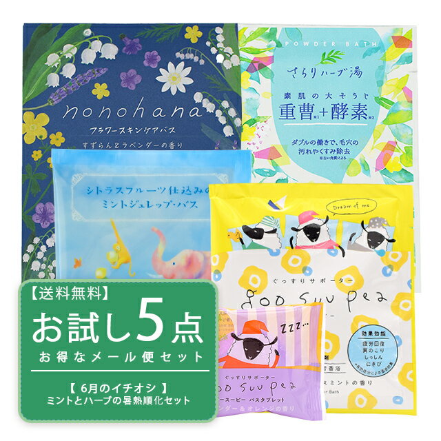 【送料無料】 入浴剤 今月のお試し