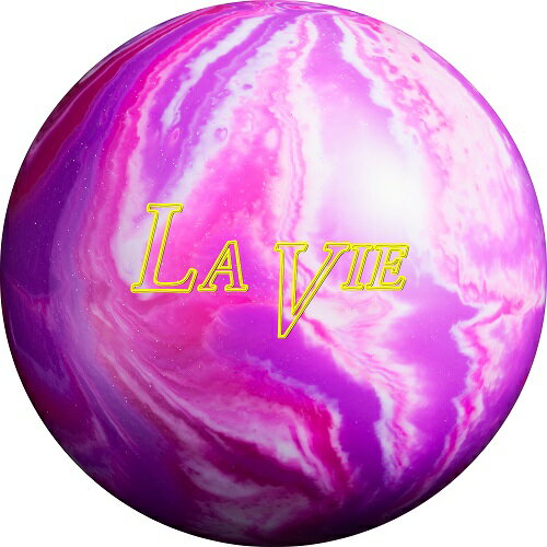 ABS ラヴィ（LA VIE）パープル ボウリング ボール ボウリング用品 ボーリング グッズ