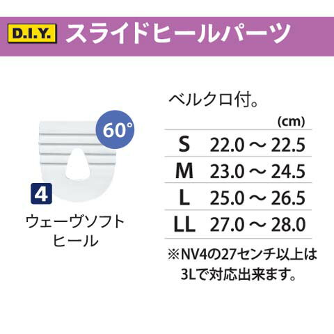 ABS シューズ パーツ スライドヒールパーツ#4 ウェーブソフトヒール ボウリング用品 ボーリング グッズ