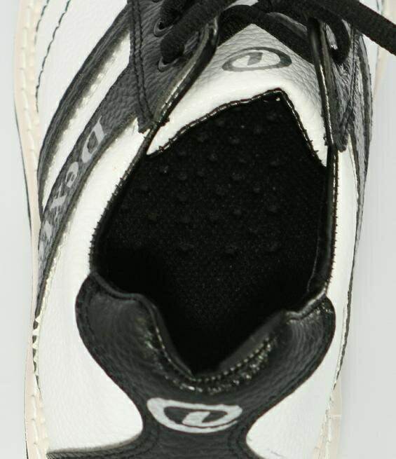 Dexter ボウリング シューズ Ds38 ホワイト・ブラック デクスター ボウリング用品 ボーリング グッズ 靴