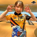 【送料無料】ボウルスターウェアホクサイタイガーボウリングウェア ボウリング ボーリング ユニフォーム ユニホーム ウェア ネーム入り 昇華プリント 受注生産