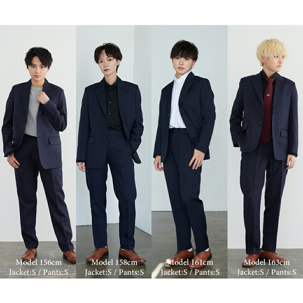 くびれのないスーツ ボーイッシュ ジェンダーレス 韓国ファッション 結婚式 入学式 入社式 男装 大きいサイズ ハンサムスーツ 低身長 フォーマルスーツ ビジネススーツ オールシーズン スーツ レディース スーツセットアップ ネイビー Stripe カラースーツ 送料無料 くびれのないスーツ ボーイッシュ ジェンダーレス 韓国ファッション 結婚式 入学式 入社式 男装 大きいサイズ ハンサムスーツ 低身長 フォーマルスーツ ビジネススーツ オールシーズン スーツ レディース スーツセットアップ ネイビー Stripe カラースーツ 送料無料