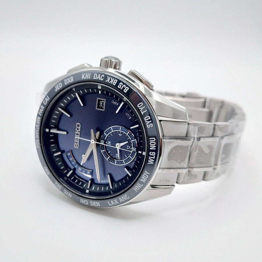 【国内正規品】 SEIKO セイコー BRIGHTZ ブライツ SAGA177 チタン ソーラー電波 ワールドタイム 10気圧防水