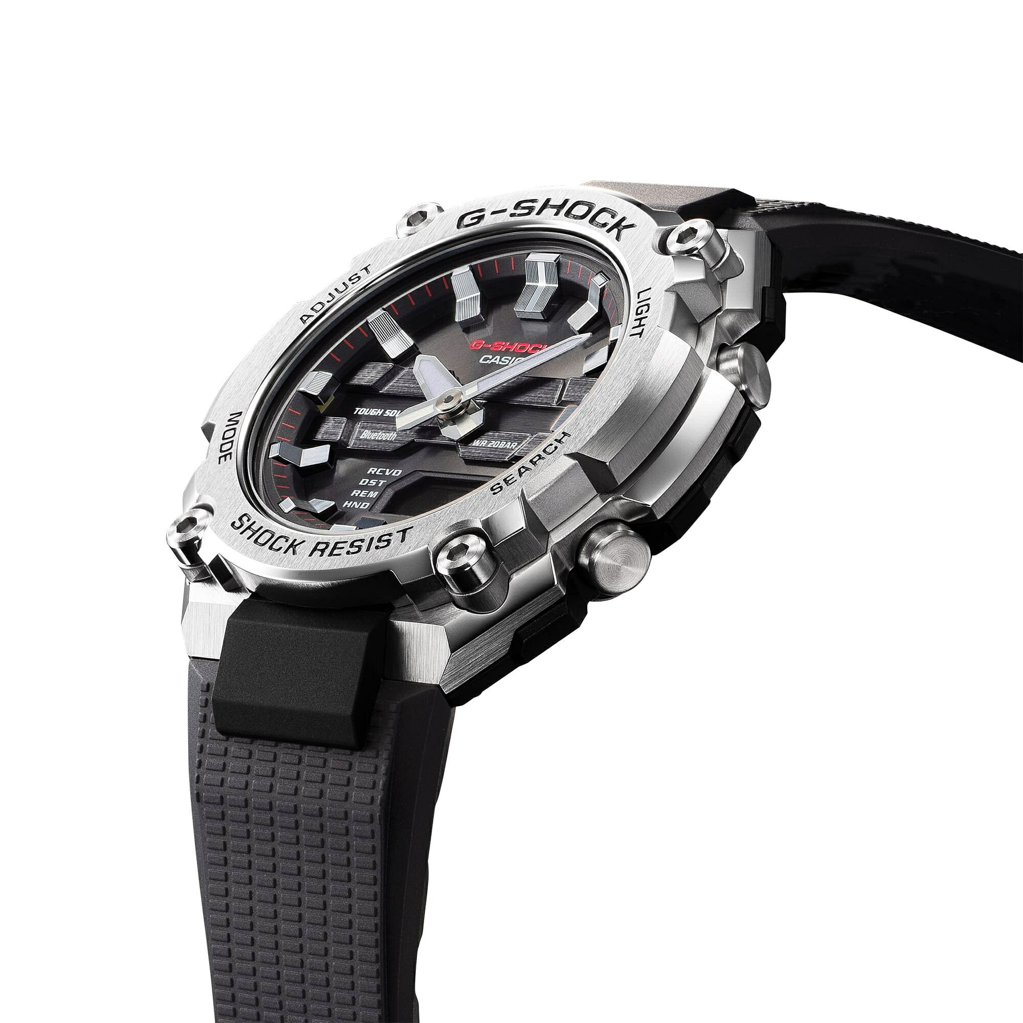 【国内正規品】 CASIO カシオ G-SHOCK ジーショック G-STEEL GST-B600-1AJF ソーラー Bluetooth ワールドタイム 20気圧防水 (7)