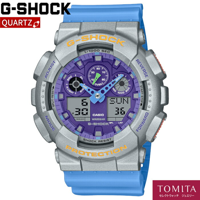 yKiz CASIO JVI G-SHOCK W[VbN GA-100EU-8A2JF EuphoriaV[Y 1/1000bXgbvEHb` NH[c ώviJIS1j 20Ch