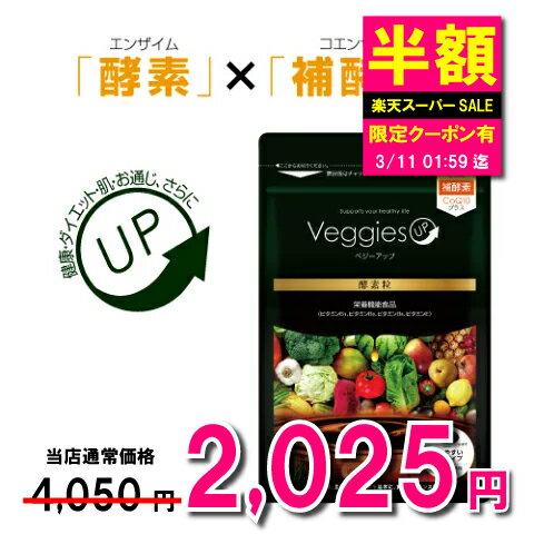 おうち時間 ベジーアップ 酵素粒 124