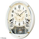送料無料 ! SEIKO 電波壁掛け時計 セイコー Disney ディズニー ミッキー&フレンズ 電波時計 FW579W ホワイト 振り子時計 ミッキーシルエッ...