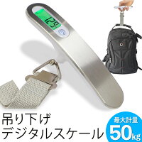 送料無料!(メール便)デジタルスケール吊り下げ電池式持ちやすいT型ハンドル吊り下げはかり最大50kgまでバックライト搭載デジタル吊り下げスケール秤吊り下げデジタルスケール旅行便利グッズ旅行用品送料込◇T型スケール
