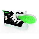 【あす楽】【送料無料】正規品 converse コンバース CHILD ALL STAR N NEONACCENT Z HI チャイルドオールスターN ネオンアクセント キッズハイカットスニーカー ムーンスター【CV-3SC290】子供用 男の子 女の子 ファスナー 着脱簡単 通学 新学期□cv-3sc290□