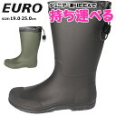 【送料無料】 EURO ユーロ レディース 軽量 長靴 木村【EU83161】 婦人 女性用 ブーツ パッカブルブーツ 持ち運べる やわらかい 防水 雨 冬 畑...