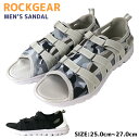 【送料無料】メンズ カメサンダル ROCKGEAR フェアストーン【RG111】軽量 屈曲 低反発クッション □rg111□