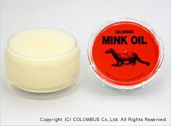 ミンクオイルビン45 ビン入りタイプ オイル仕上液体靴クリーム コロンブス【MINK_OIL_BIN】靴磨き 動物性ミンクオイル□mink_oil_bin□