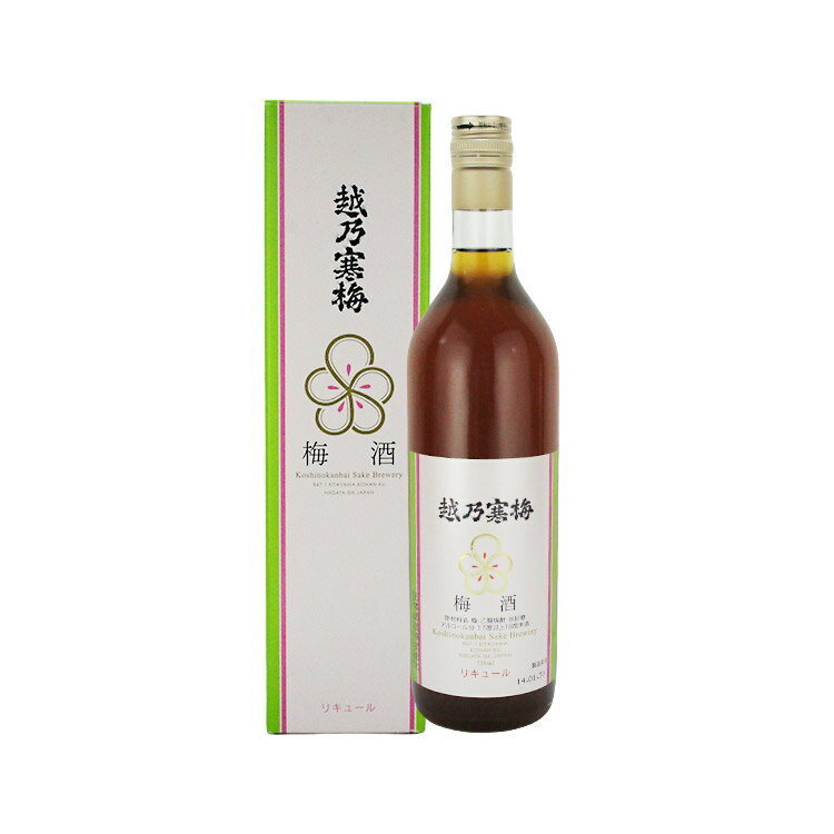 越乃寒梅 梅酒 720ml 石