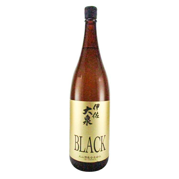 伊佐大泉 BLACK 芋焼酎 25度 1800ml 大山酒造