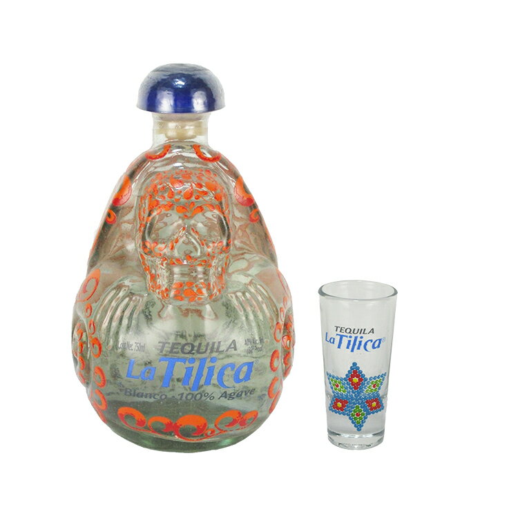 ラ・ティリカブランコカラコル(巻貝)ボトルグラス付750ml