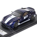 Look Smart 1/43XP[ tF[ 599XX gVersione Clientih #27 Blue Tour de France LS368D