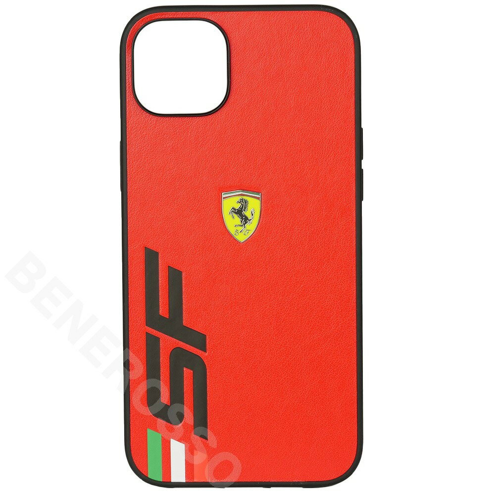 Rakuten - フェラーリ iPhone14plus PUレザー バックカバー SF レッド FEHCP14MPSFR