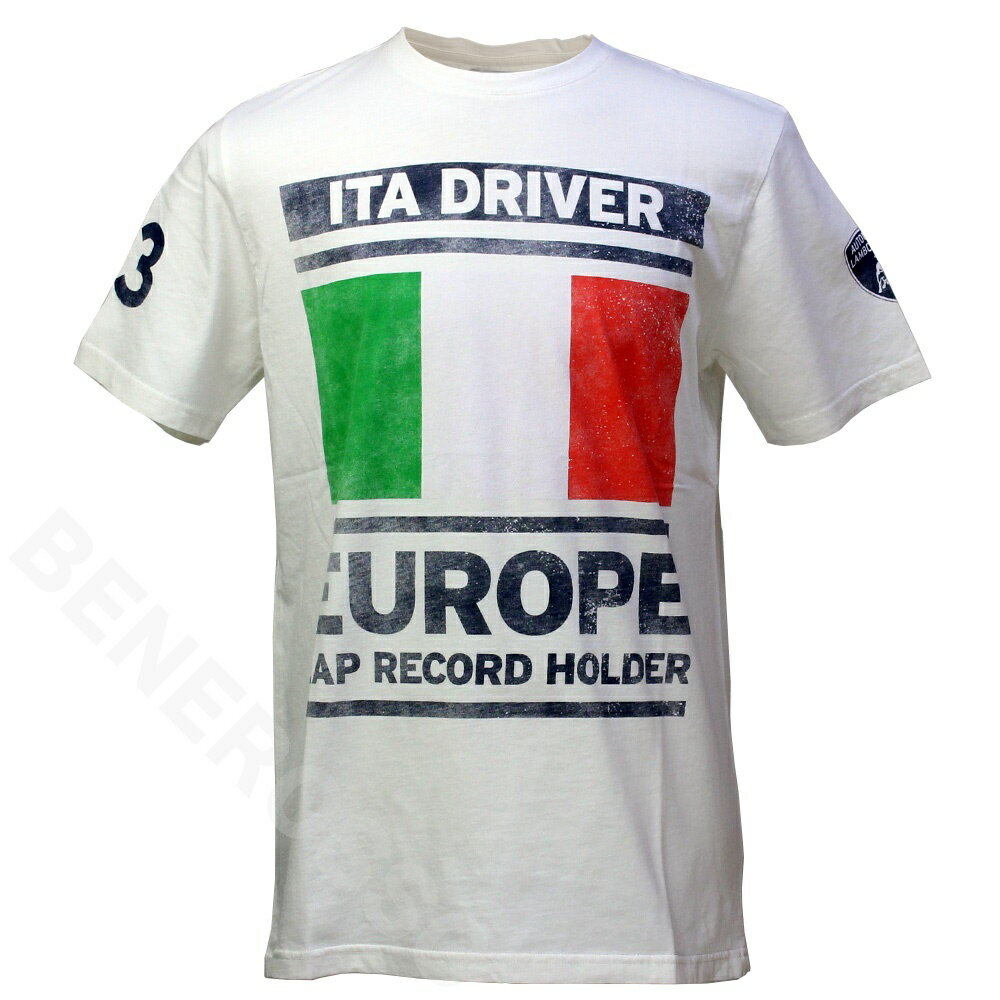 Rakuten - ランボルギーニ ITA ドライバー Tシャツ ホワイト 9009626CCW038