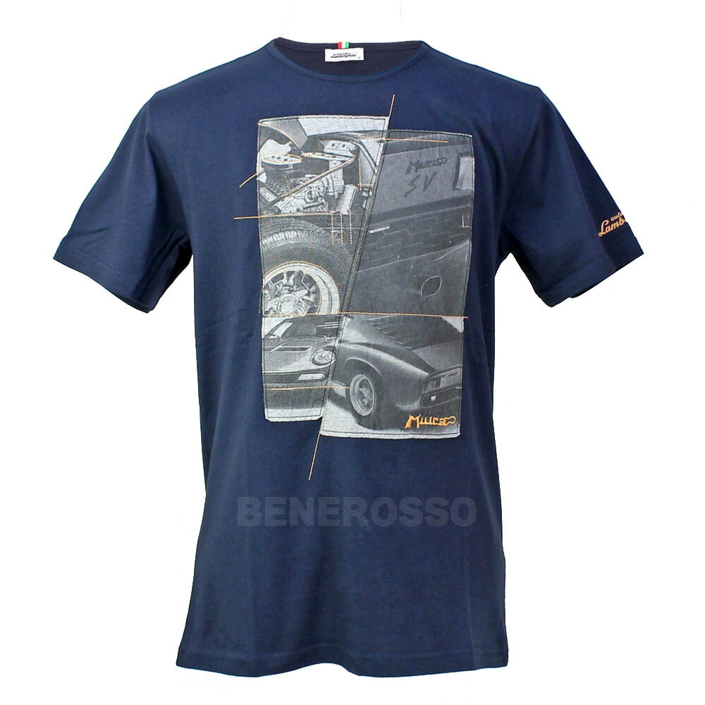Rakuten - ランボルギーニ メンズ Miura Conposit Tee ネイビー 9012427CCU194