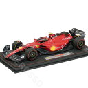 BBR MODELS 1/18スケール フェラーリ F1-75 バーレーンGP 2022 C.サインツ (ケース付) BBR221855DIE