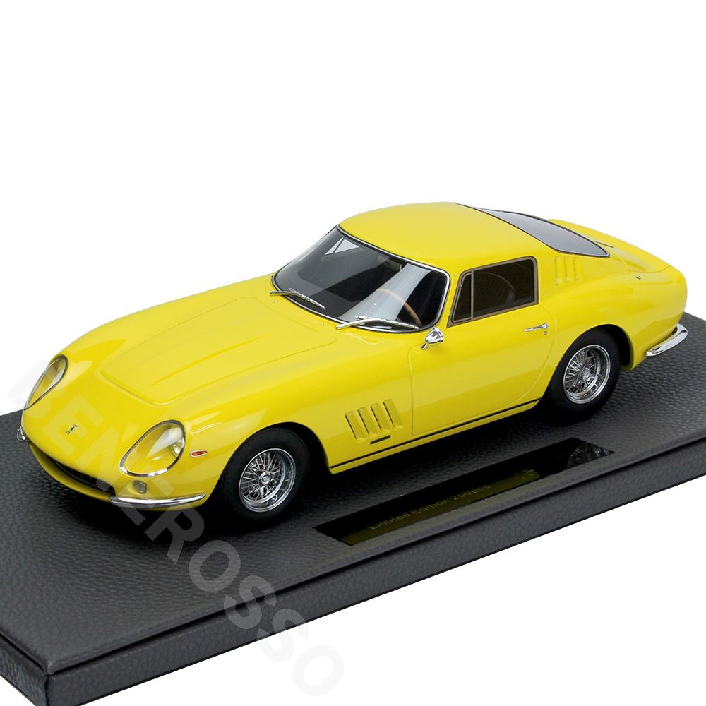 【アウトレット】TOPMARQUES 1/18スケール フェラーリ 275 GTB/4 イエロー TOP089B 【返品・交換対象外】