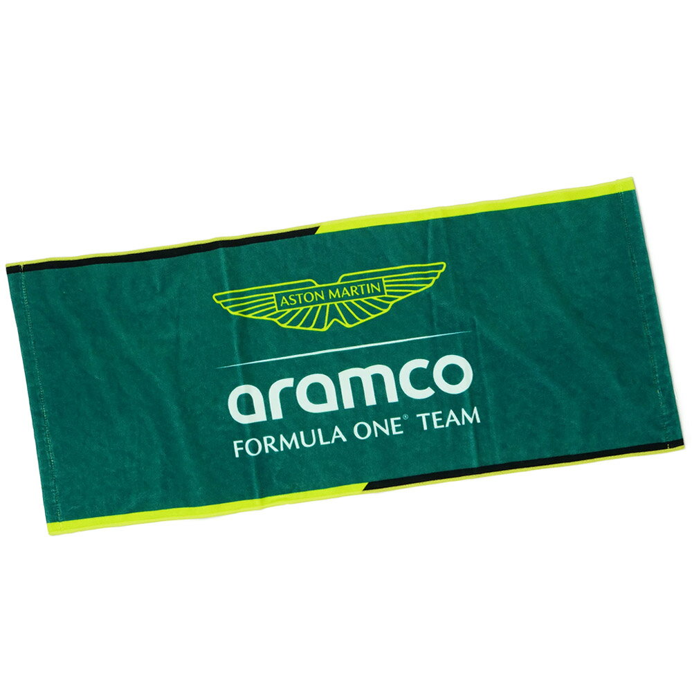 アストンマーチン アラムコ F1 チーム 日本限定 フェイスタオル 2025 グリーン AMR-ES-2504