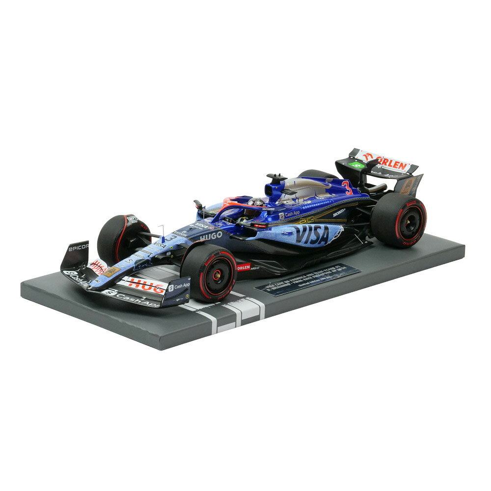 Rakuten - MINICHAMPS 1/18スケール ビザ キャッシュ RB F1チーム VCARB 01 D.リカルド シンガポールGP 2024 ファイナルレース 117241803