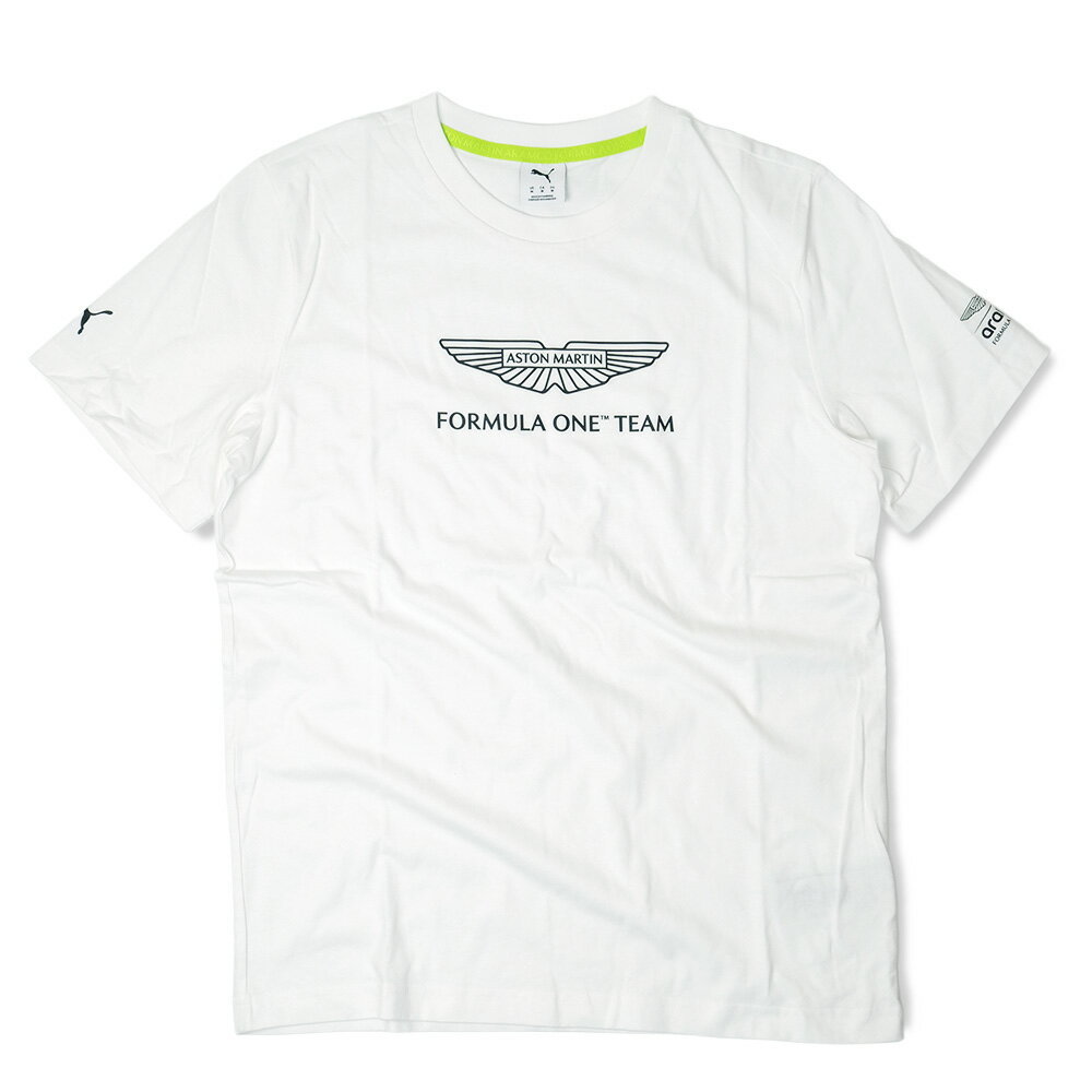 樂天商城 - PUMA アストンマーティン エッセンシャル BIGロゴ Tシャツ 2026 ホワイト 635396-02