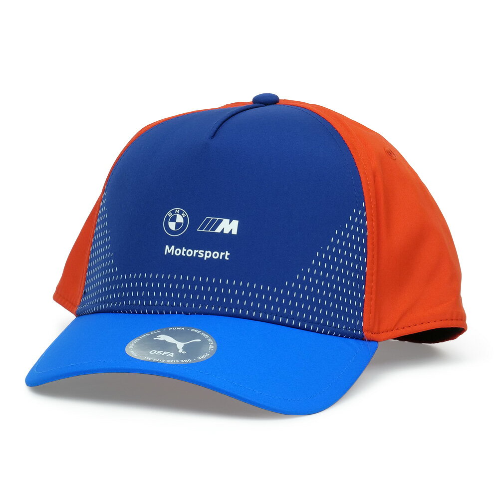 Rakuten - PUMA BMW M モータースポーツ ベースボールキャップ 2026 ブルー/レッド 701239666