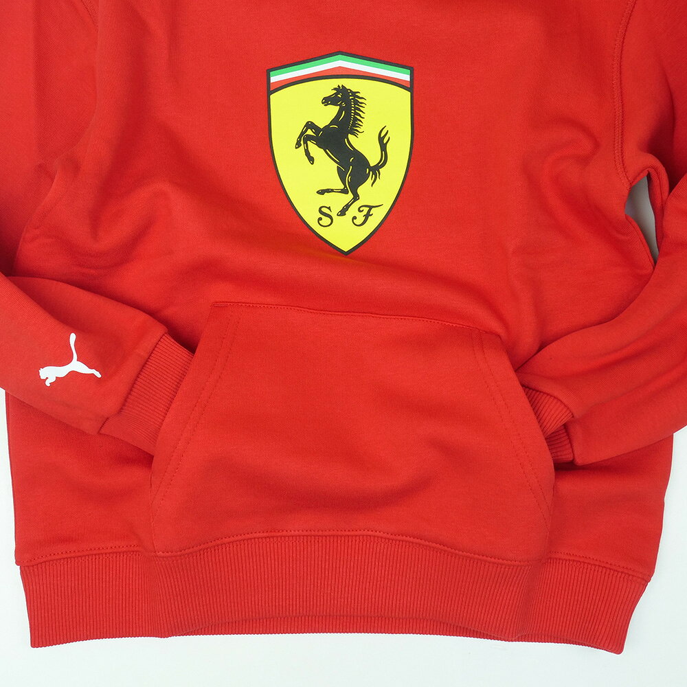 PUMA スクーデリア フェラーリ Kids カラー シールド フーディー レッド 634259-02