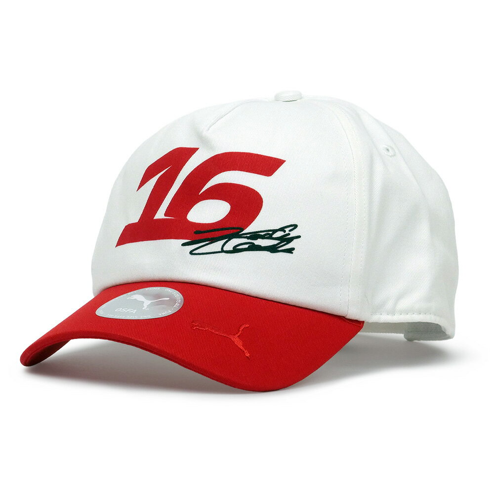 Rakuten - PUMA スクーデリア フェラーリ FW C.ルクレール グラフィック キャップ 2026 ホワイト 701239048-001