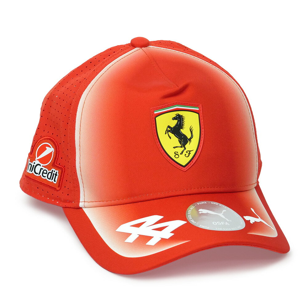 Rakuten - PUMA スクーデリア フェラーリ HP チーム L.ハミルトン BB キャップ 2026 レッド 027710-01