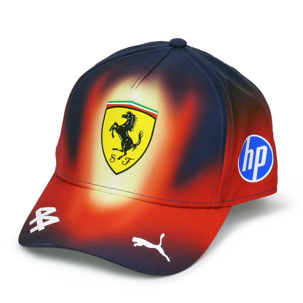 樂天商城 - PUMA スクーデリア フェラーリ HP チーム 中国GP 限定 L.ハミルトン BB キャップ 2026 レッド 701241123-001