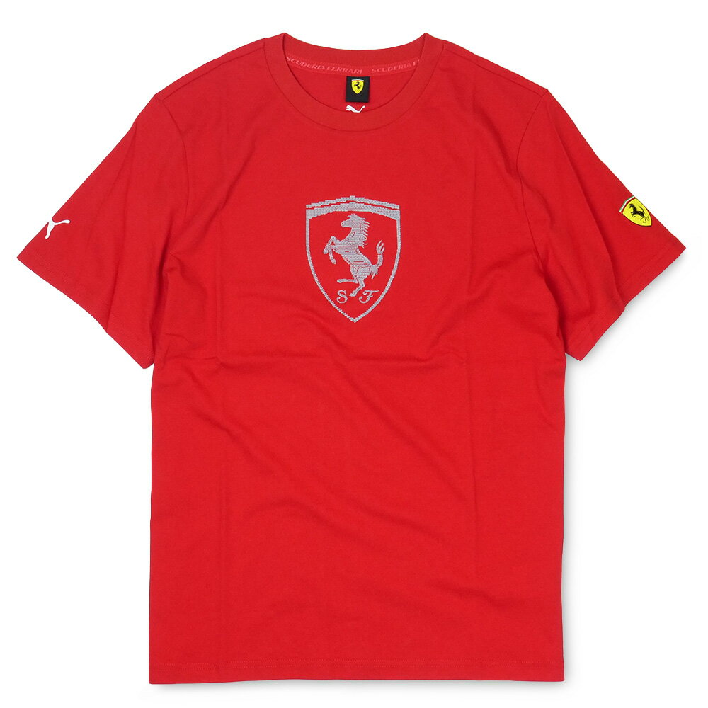 Rakuten - PUMA スクーデリア フェラーリ トーナル シールド Tシャツ レッド 635311-02