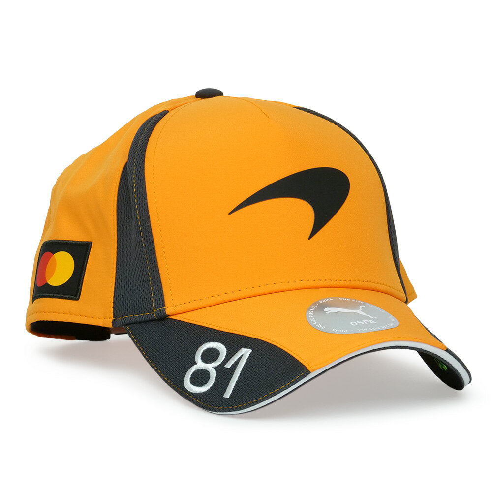 PUMA マクラーレン F1 チーム O.ピアストリ キャップ 2026 オレンジ 027473-01