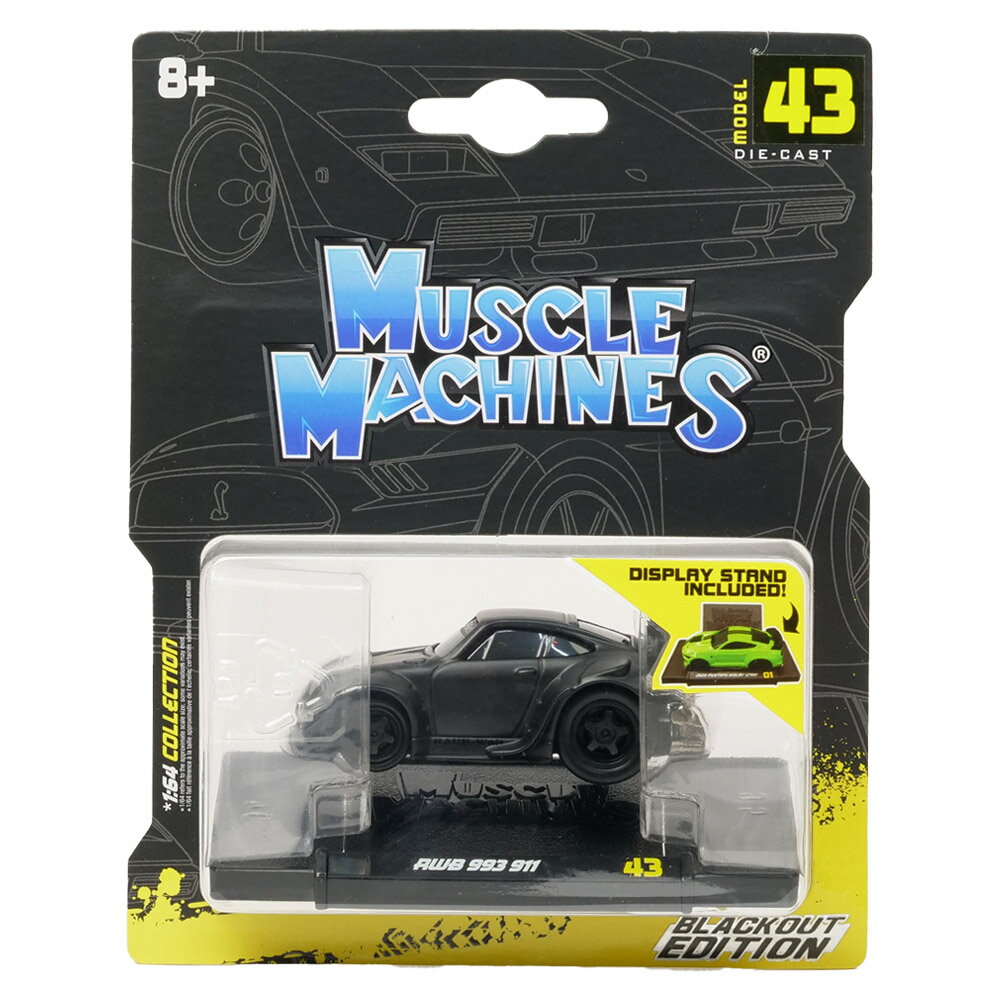 Maisto 1/64スケール MM RWB 993(911) ブラック MS15583BK