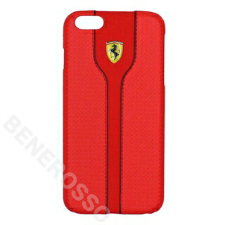 Rakuten - フェラーリ iPhone6 Plus/6s Plus ソフトレザー カーボン調 ハードケース Racing レッド FEST2HCP6LRE