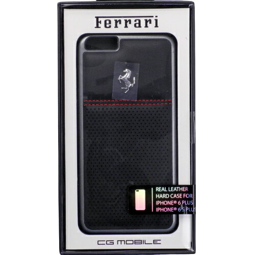 Rakuten - フェラーリ iPhone6 Plus/6s Plus ベルリネッタ ドット レザー ハードケース ブラック FEGTBHCP6LBKR