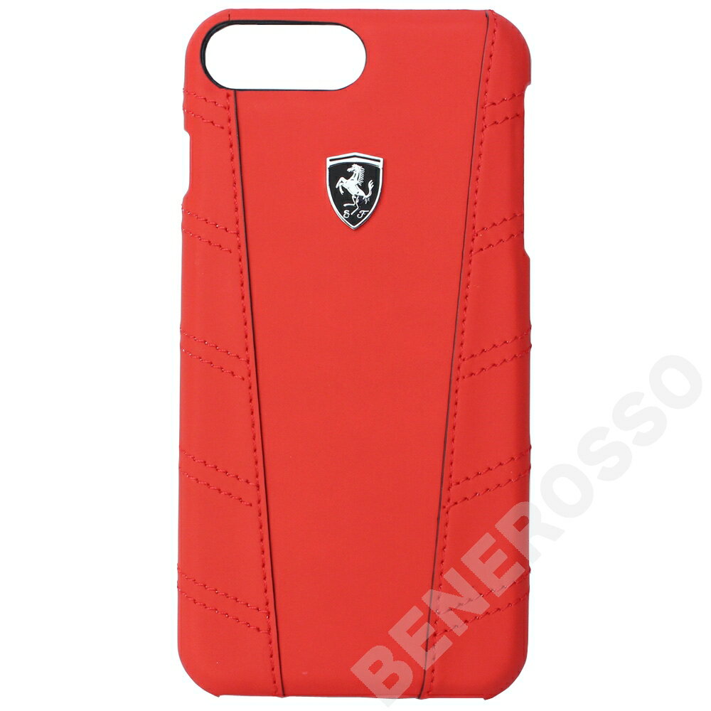 Rakuten - フェラーリ iPhone7 Plus /8Plus PUレザー ハードケース レッド FEOFOHCP7LRE