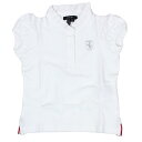 フェラーリ インファント GIRL ピケ ポロシャツ ホワイト【返品・交換対象外】