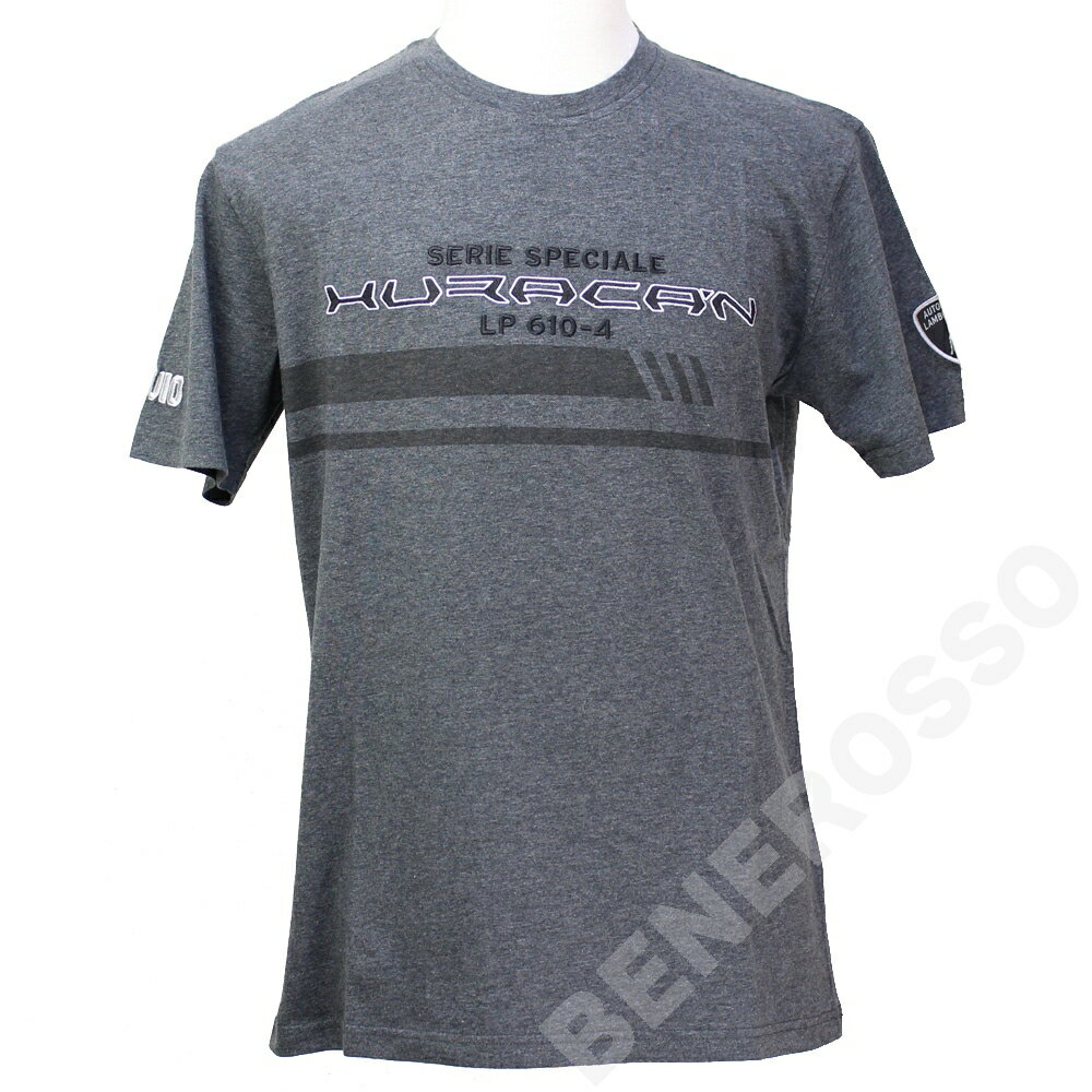 Rakuten - ランボルギーニ メンズ ウラカン Avio Tシャツ グレイ 9012019CCE086