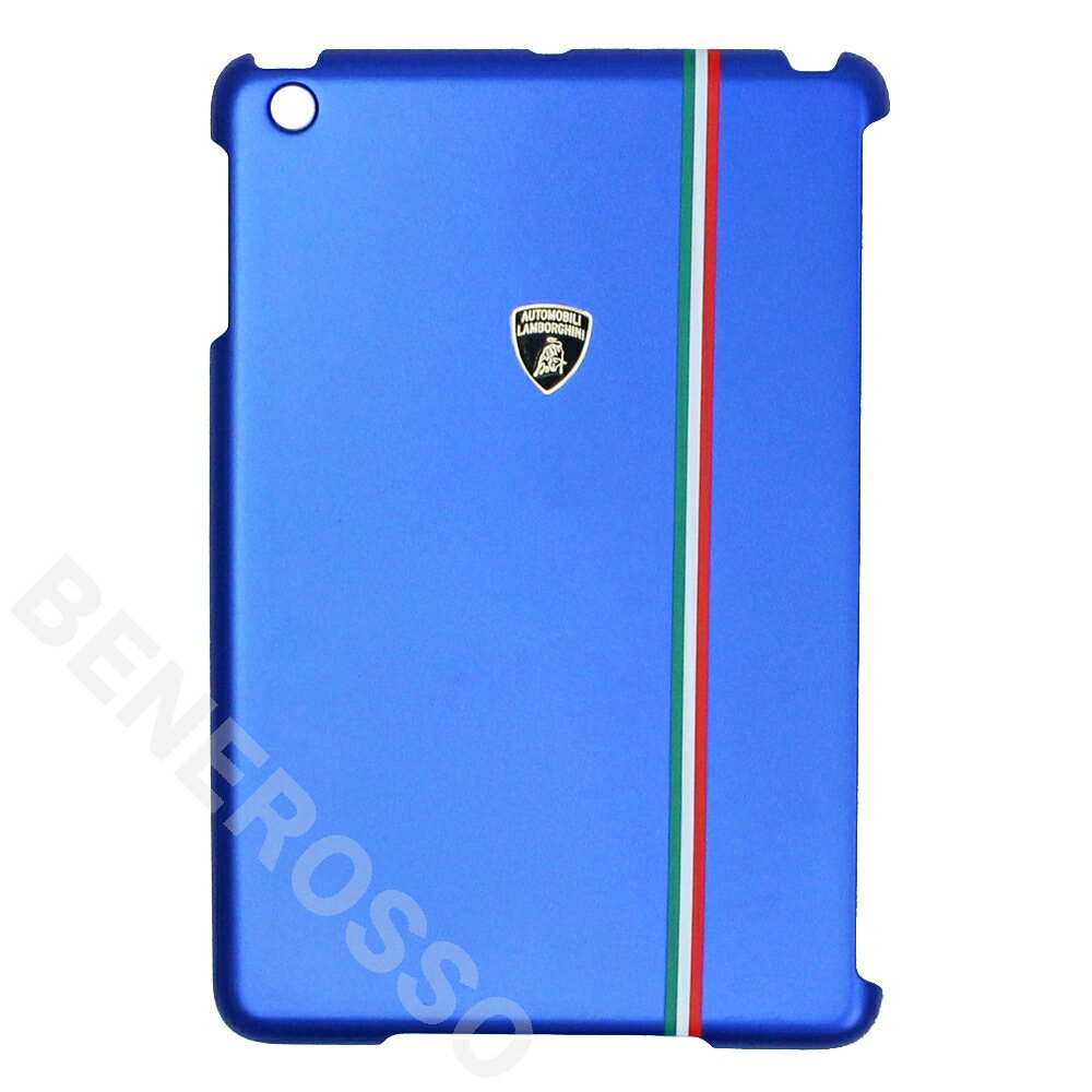 ランボルギーニ iPad mini PCバックカバー ディアブロ-D1 ブルー LB-MPMIPDMI-TR/D1 BE