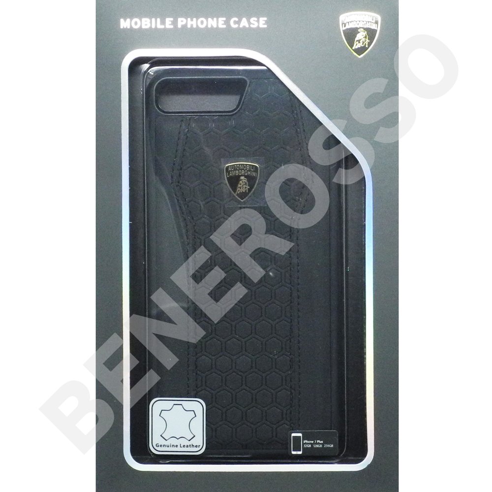 樂天商城 - ランボルギーニ iPhone7 Plus /8Plus レザー ハードケース ウラカン -D8 ブラック LB-TPUPCIP7P-HU/D8-BK