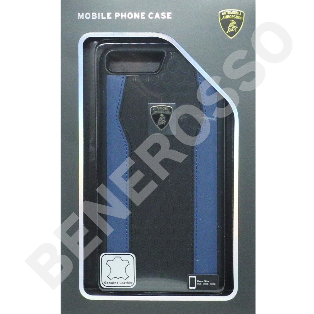 Rakuten - ランボルギーニ iPhone7 Plus /8Plus レザー ハードケース ウラカン -D8 ブルー LB-TPUPCIP7P-HU/D8-BE