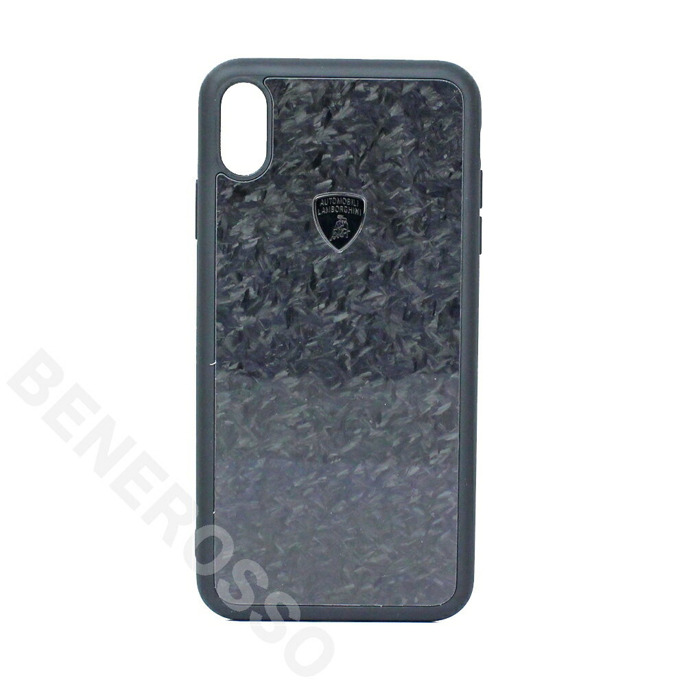 Rakuten - ランボルギーニ iPhone XS Max カーボン バックケース ウラカン D14 ブラック LB-TPUPCIPXSM-HU/D14-BK
