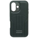 アウディ iPhone 16 マグセーフ 合成皮革 バックカバー ブラック AU-TPUPCMIP16-Q5/D1-BK