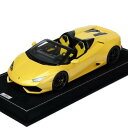 MRRNV 1/18XP[ {M[j EJ P610-4 spyder Giallo Midas LAMBO020D